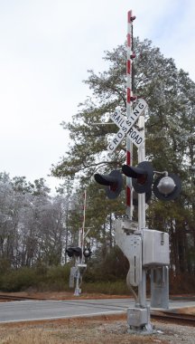 Demiryolu geçidi Uyarı lambaları
