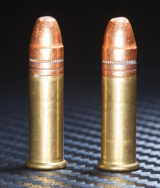 Two rimfire rounds — Stock Photo, Image