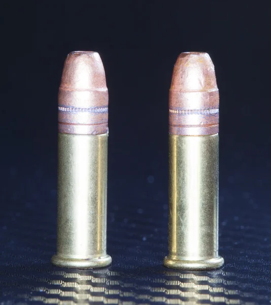 Small rimfire ammunition — Stock Photo, Image