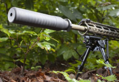 Susturucu bir Ar-15