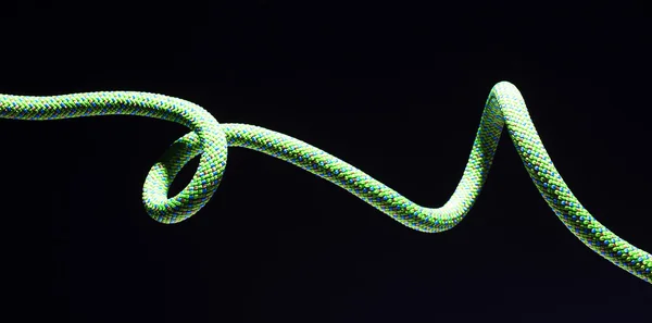 Tangled climbing rope — Stock Photo, Image