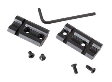 Tüfek bazlı civata ve bir silaha monte etmek için araç