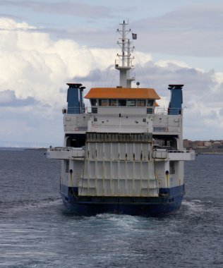 Messina Boğazı feribot.