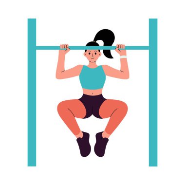 Pull-Ups upper body training illustration