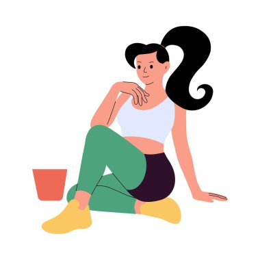 Spa Rest relaxation and recovery illustration