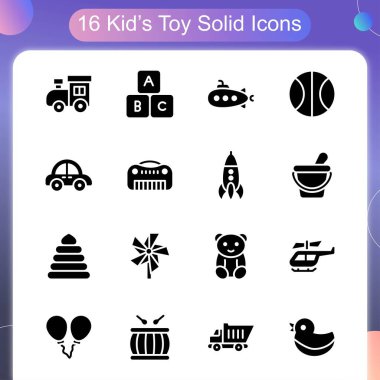 Çocuklar Toye Katı Stil Seti 1