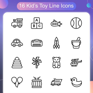 Çocuklar için Toye Line Biçimi 1