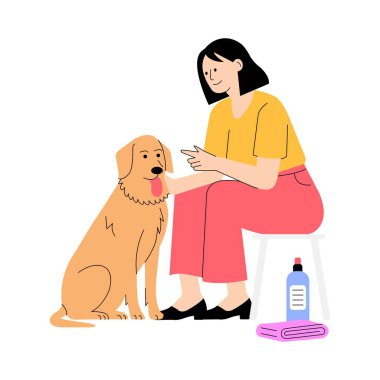 Tik Tarak Vektörü Düz Çizim EPS 10 Dosyası