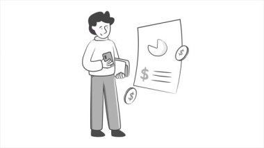 Kişisel Finans 2D Animasyon MP4 Dosyası