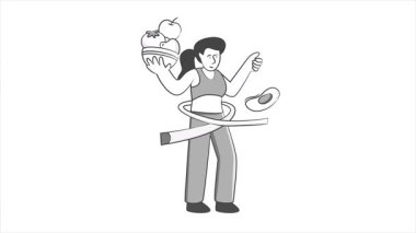 Sağlıklı Alışkanlık 2B Canlandırma MP4 Dosyası