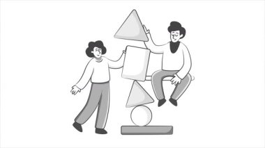 Takım Binası 2B Animasyon MP4 Dosyası