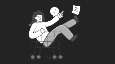 Sunum 2D Hareket Grafikleri Canlandırma Alfa Kanalı