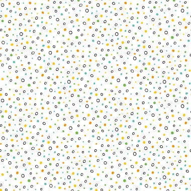 Tekstil polka noktalı desene.  