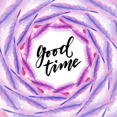 Tüylerin güzel çelengi