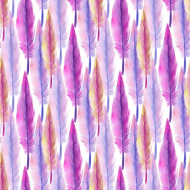 güzel suluboya tüyler