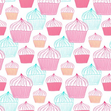 farklı çörekler ve şekerler