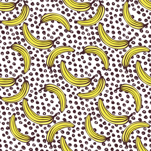 Ontwerp van gele bananen — Stockvector