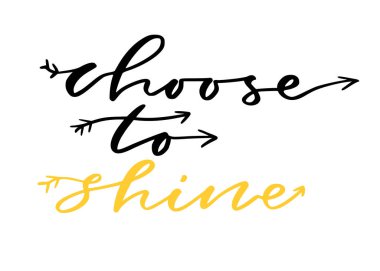 El yazısı posteri. Parlamayı seç. Motivasyon ifadesi. Yaratıcı poster tasarımı. Tişört izi