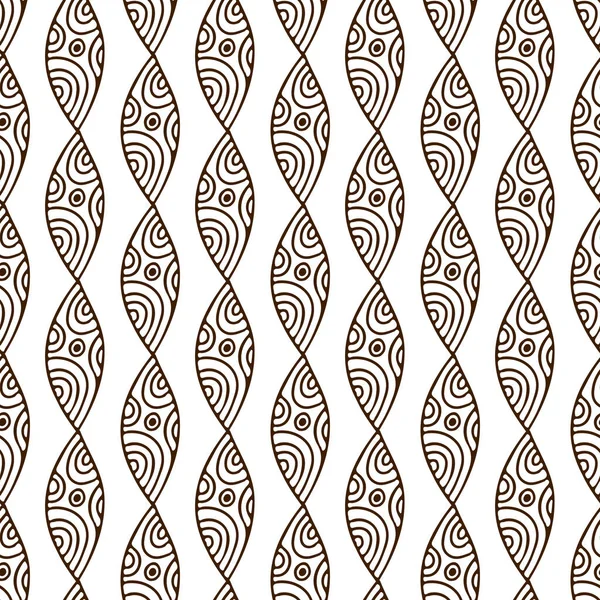 Diseño Patrón Creativo Fondo Dibujado Mano Para Papel Textil Pared — Vector de stock