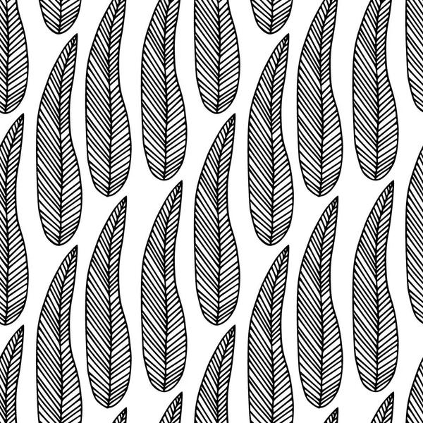 Feuilles Tropicales Fond Modèle Sans Couture Exotique Mode Échantillon Tissu — Image vectorielle
