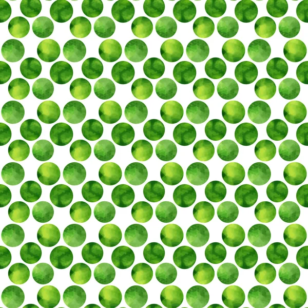 Watercolor green seamless pattern. — Stock Photo, Image