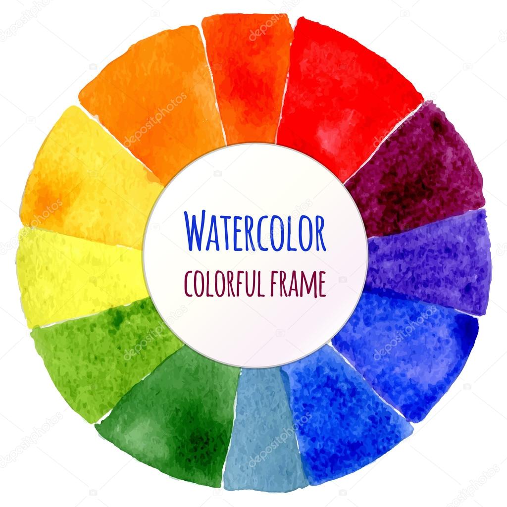 Handmade color wheel.