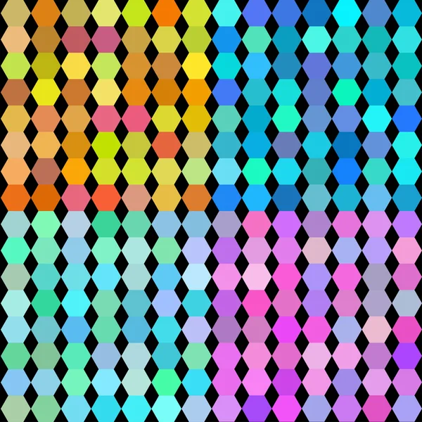 Watercolor seamless pattern circles — Stock Vector
