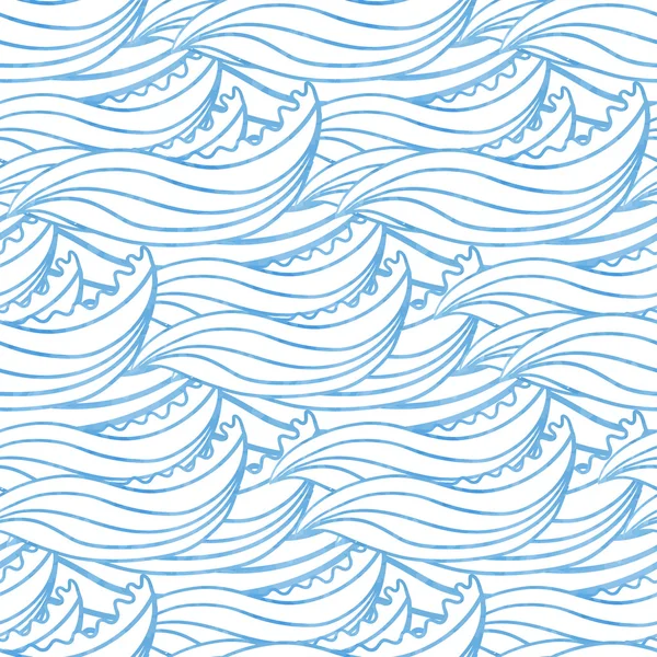 Cute blue waves — Διανυσματικό Αρχείο