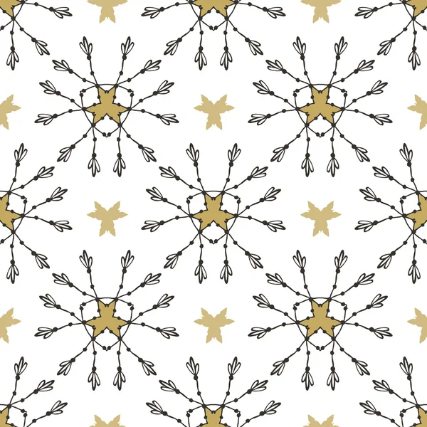 Σχεδια απο διαφορες φυλες μοτίβο με χρυσά αστέρια. — Διανυσματικό Αρχείο