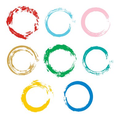 çerçeveler için renkli daire ile ayarlama