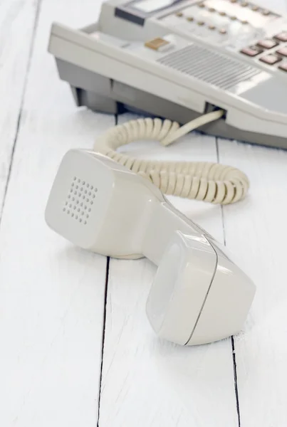 Telephone with handset — Stock Photo, Image
