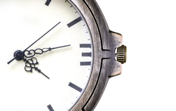 Vintage  watch in closeup view — Stock Photo, Image