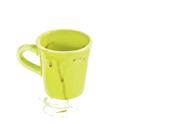 Dirty green coffee — Stock Photo, Image