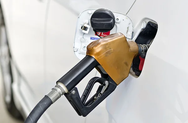 Fuel up the gasoline — Stock Photo, Image