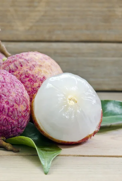 Litchi con licencia — Foto de Stock