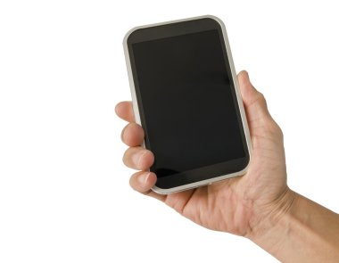 El ele tutuşan akıllı telefon