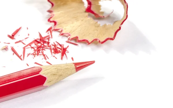 Kırmızı kalem ve tıraş