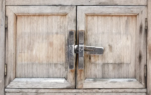 Oude houten venster — Stockfoto