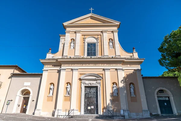 Terni Ottobre 2020 Chiesa San Valentino Suoi Dettagli Architettonici — Foto Stock