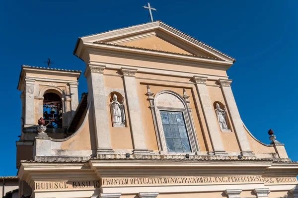 Terni Italien Oktober 2020 Die Kirche San Valentino Und Ihre — Stockfoto
