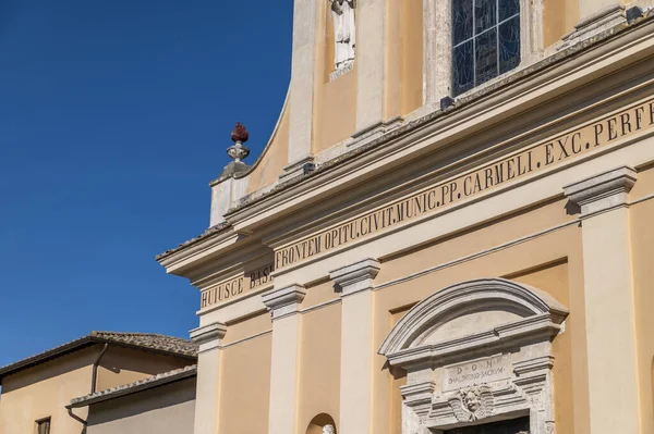 Terni Italien Oktober 2020 Die Kirche San Valentino Und Ihre — Stockfoto
