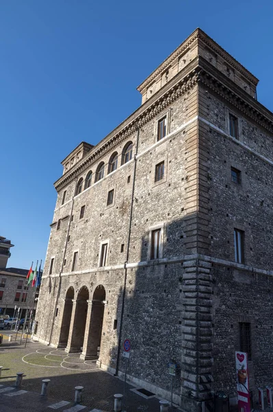 Terni Italien September 2020 Palazzo Spada Gemeinde Terni Umbrien — Stockfoto