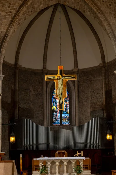 Terni Italy November 2020 Altar Church San Francesco Terni — стоковое фото