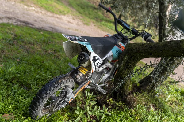 Terni Italská Janaury 2021 Mini Cross Motocykl Pro Děti Nebo — Stock fotografie