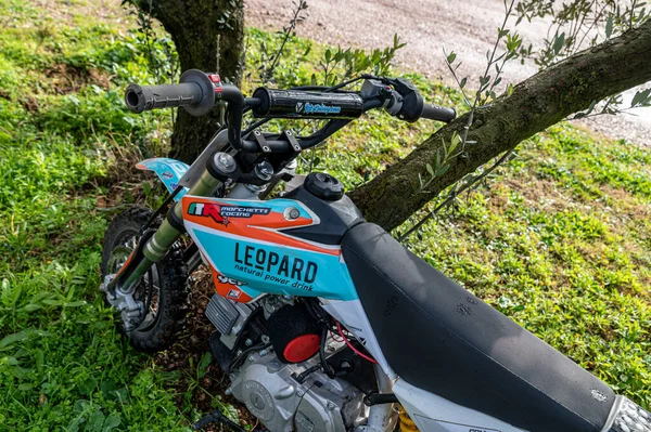 Terni Italia Janauría 2021 Mini Motocicleta Cruzada Para Niños Niños — Foto de Stock