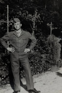 Terni, İtalya Mart 03 1960: 60 'lı yılların askeri portresi