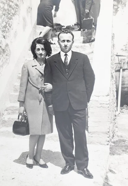 Massamartana Maggio 1960 Ritratto Matrimonio Degli Anni — Foto Stock