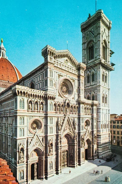 Firenze Italia Elokuu 1980 Firenzen Katedraali 1980 Luvulla — kuvapankkivalokuva