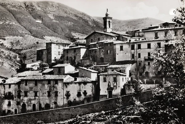 Perugia Ιταλία Σεπτεμβρίου 1950 Τοπίο Του Castel San Felice Perugia — Φωτογραφία Αρχείου