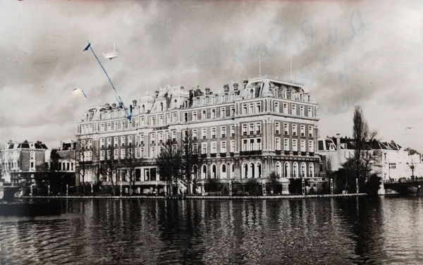Amsterdam Paesi Bassi Junho 1940 Amsterdam Amstel Hotel Década — Fotografia de Stock
